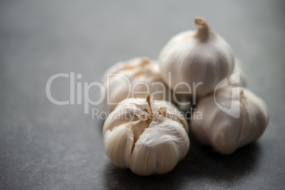 Garlic, seasoning spice.