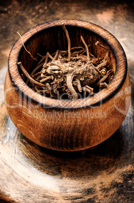 Dried Valerian roots