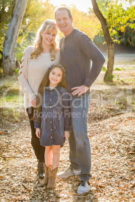 Caucasian Grandmother and Grandfather With Young Mixed Race Girl