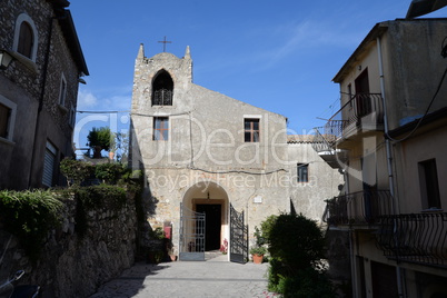Kirche in Castelmola, Sizilien