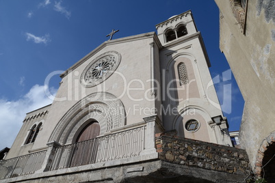 Kirche in Castelmola, Sizilien