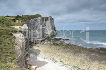 Kreideküste bei Etretat, Normandie