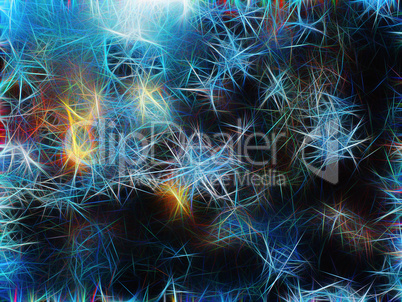 Christmas background. Festive Christmas abstract background with bright sparkles