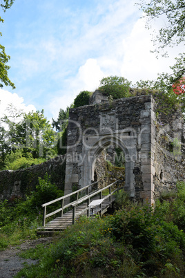 Burgruine Hohenberneck im Fichtelgebirge