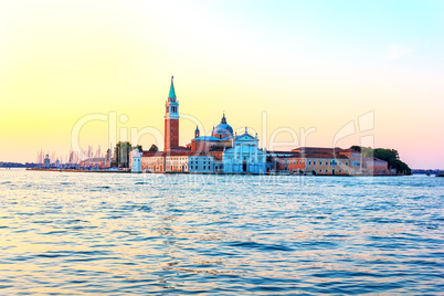 San Giorgio Maggiore Island View, Venetian Lagoon, Italy