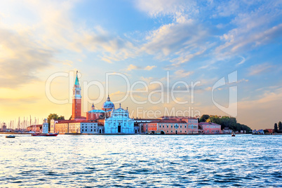 San Giorgio Maggiore Island view, Venice, Italy