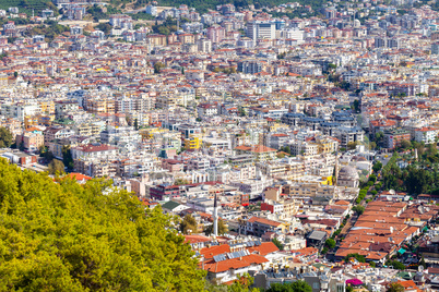 Panorama view from the city Antalya / Turkey