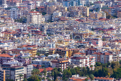 Panorama view from the city Antalya / Turkey