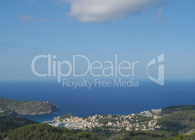 Blick auf Port de Soller, Mallorca