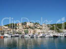 Hafen von Port de Soller, Mallorca