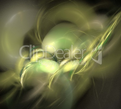 image of one Digital Fractal on Black Color image of one Digital Fractal on Black Color