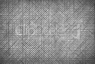 Abstract intertwining lines create a unique pattern, abstract external background, wall, lines, diagonal, angle, interior, architecture background, pattern