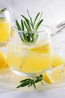 Vodka with tonic and lemon juice