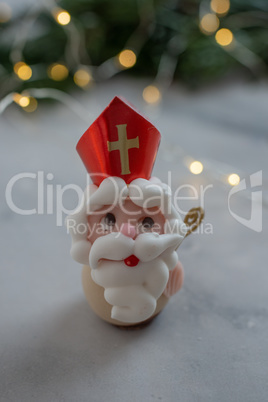 Weihnachtliche Marzipan Figur