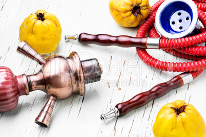 Shisha with aroma quince