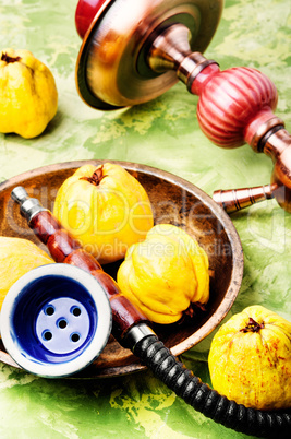 Shisha with aroma quince
