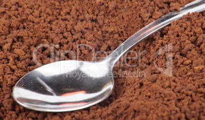 many of milled coffee and teaspoon