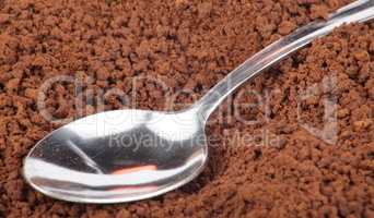 many of milled coffee and teaspoon