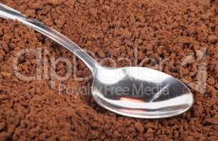 many of milled coffee and teaspoon