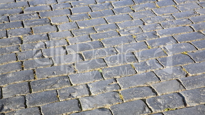 Cobblestone Pavement