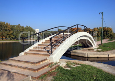 bridge over pond