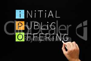 IPO - Initial Public Offering Concept