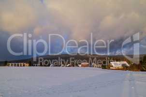 Winterlandschaft im Fichtelgebirge