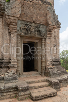 Entrance to stone temple at Pre Rup