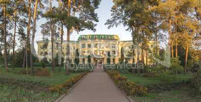 Sofievsky hotel in a national park in Uman, Ukraine