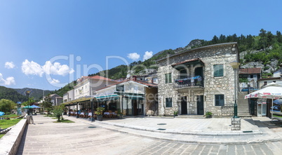 Old Bridge over Crnojevica river in Montenegro