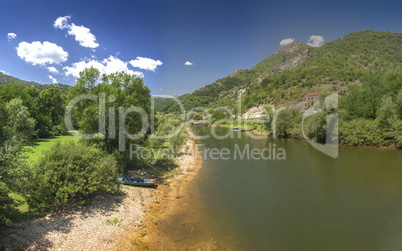 Old Bridge over Crnojevica river in Montenegro