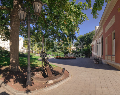 Theater Square in Odessa, Ukraine