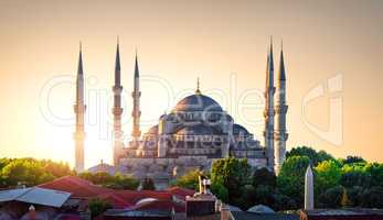 Blue Mosque and Bosphorus