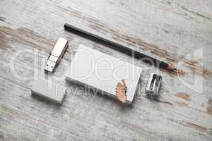 Blank stationery set