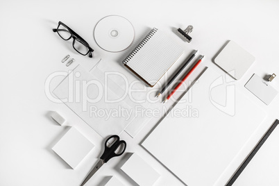 Blank corporate identity