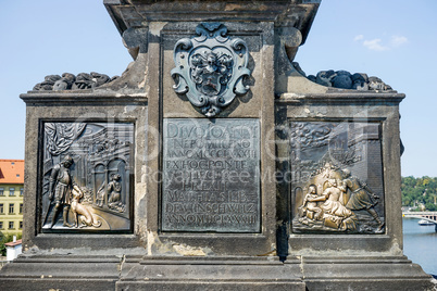 sculpture of St. John of Nepomuk