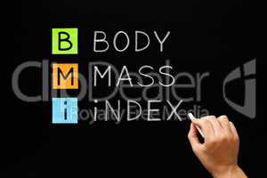 BMI - Body Mass Index Acronym Concept