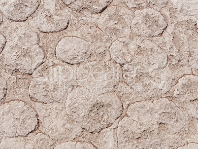 Dürre der Wüste mit Struktur in Namibia, Afrika