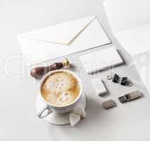 Blank stationery set