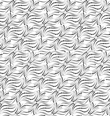 Abstract dotted seamless pattern. Dot tiled monocrome ornament