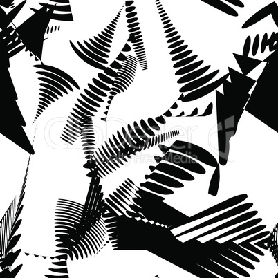 Abstract blot seamless pattern. Trendy paint abstract seamless pattern. Art background for brochure, poster, flyer, presentation design.