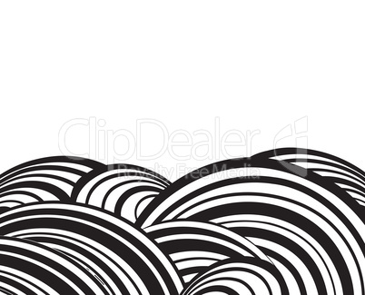 Abstract wavy background. Optical stripe pattern.
