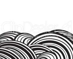 Abstract wavy background. Optical stripe pattern.