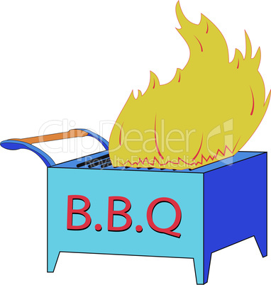 A barbecue grill