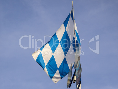 Bavarian flags