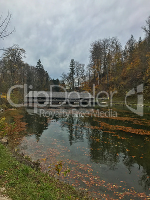 Blick auf die Brücke am Königssee