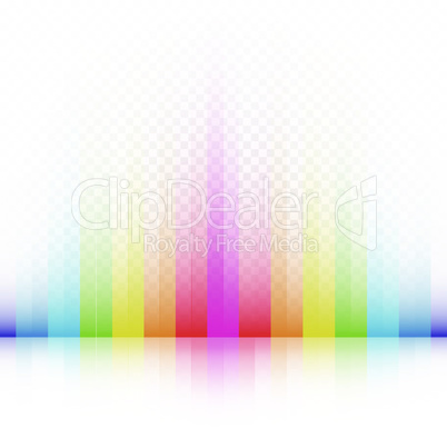 rainbow striped colors template