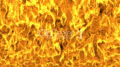 Realistic Fire scene.Detailed fire background