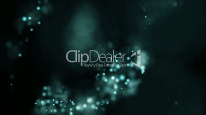 Abstract organic background with moving and flicker particles. On beatiful relaxing Background.