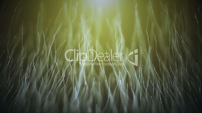 Abstract organic background with moving and flicker particles. On beatiful relaxing Background.